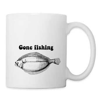 Gone fishing - Mug - white - Right
