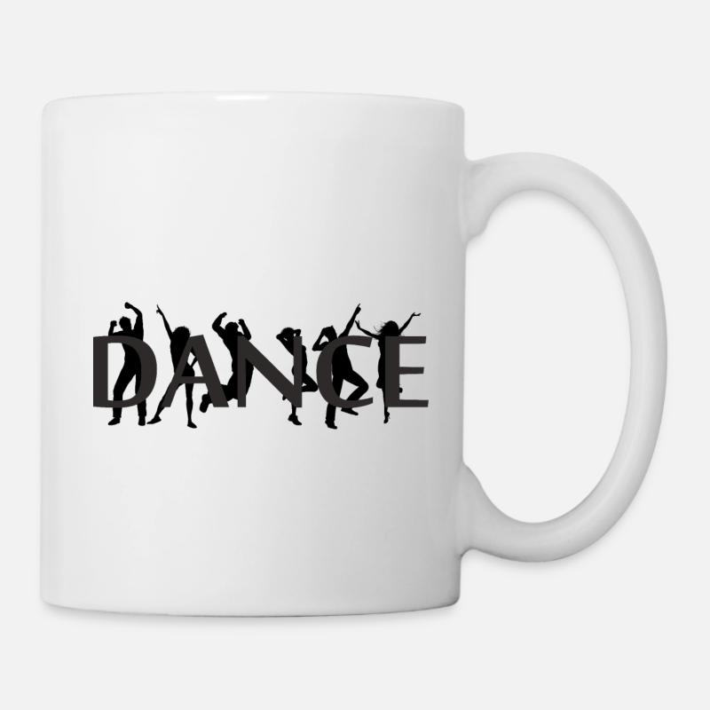 Danse Musique de danse - Mug blanc - blanc
