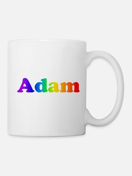 Adam - Tasse - Weiß