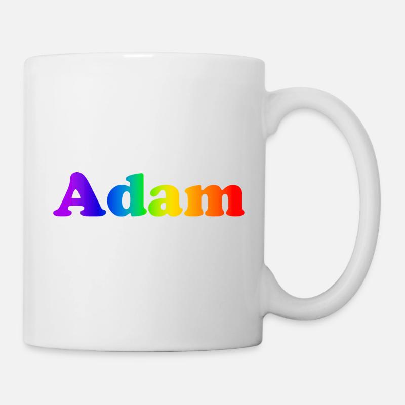 Adam - Tasse - Weiß