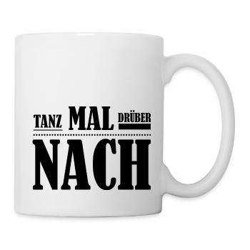 Dancing Dance Music - Tasse - Weiß - Rechts