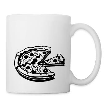 Pizza Fast Food Pizzeria - Mug - white - Right