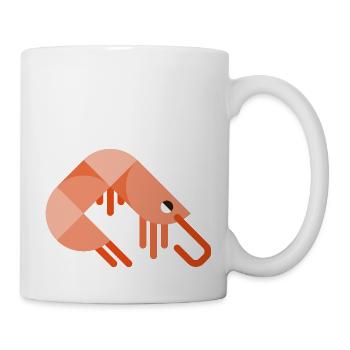 Meerestiere - Tasse - Weiß - Rechts