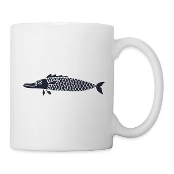 Meerestiere - Tasse - Weiß - Rechts