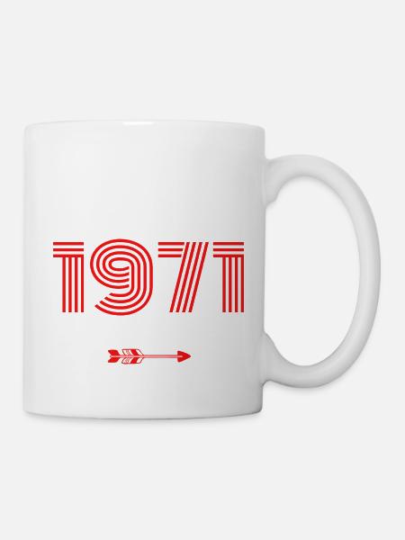 Né en 1971 - Mug blanc - blanc