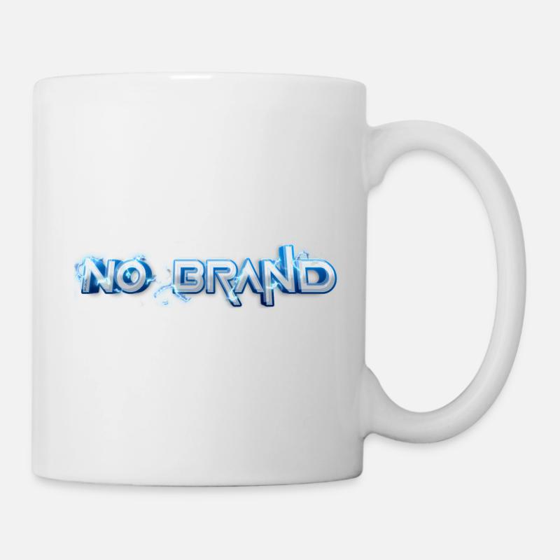 Kein Marken-Lightning-Stil - Tasse - Weiß