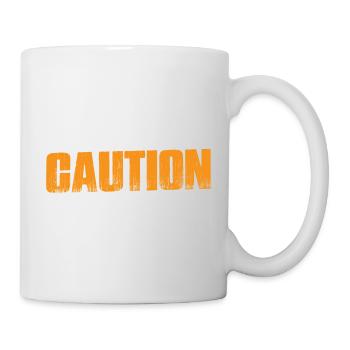 Caution Does Not Play Well With Others 65 - Mug - white - Right