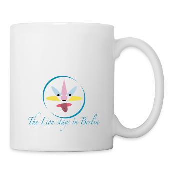 The Lion of Berlin - Tasse - Weiß - Rechts