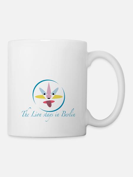 The Lion of Berlin - Tasse - Weiß