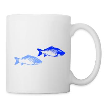Poissons 2 - Mug blanc - blanc - Droite