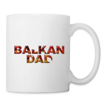 Balkan, Bosnien, Serbien, Kroatien, Jugoslawien, Mazedonien - Tasse - Weiß - Rechts