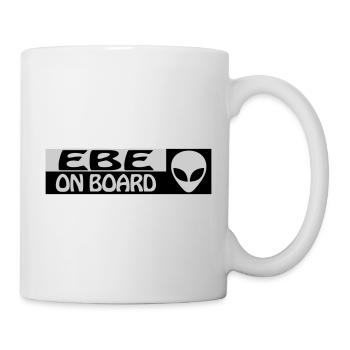 EBE ON BOARD - Mug - white - Right