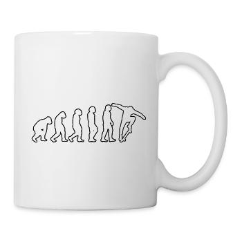 Skateboard Skating Skateboarding Skater Skate Fan - Mug - white - Right