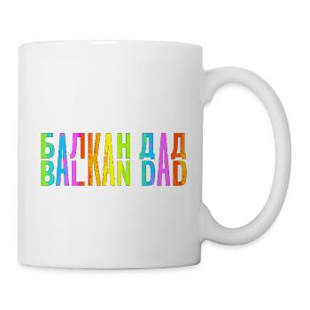 Balkan papa bosnien serbien kroatien montenegro kosovo - Tasse - Weiß - Rechts