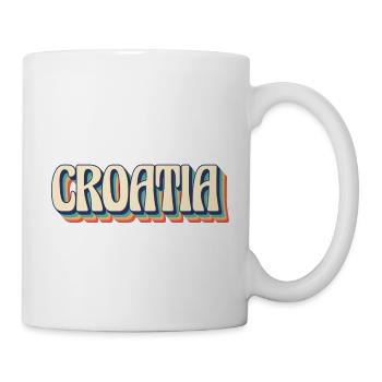 Balkan Papa bosnien serbien kroatien montenegro kosovo - Tasse - Weiß - Rechts