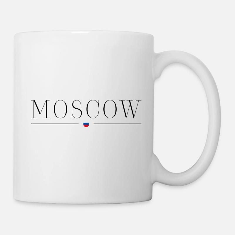 J’adore Moscou - Mug blanc - blanc