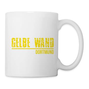 Fußball Geschenk Dortmund Ruhrpott - Tasse - Weiß - Rechts