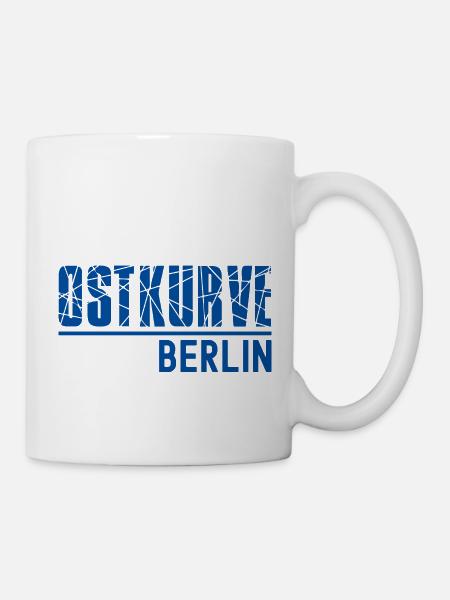 Ostkurve Berlin Fußball - Tasse - Weiß