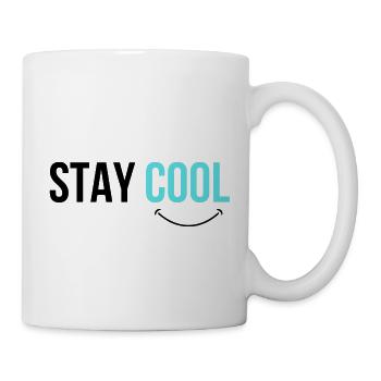 STAY COOL - Mug - white - Right