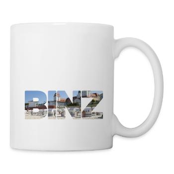 BINZ lettering with motif - Mug - white - Right