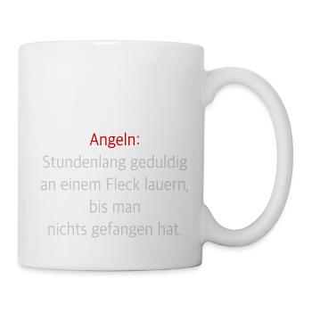 Pêche - Mug blanc - blanc - Droite