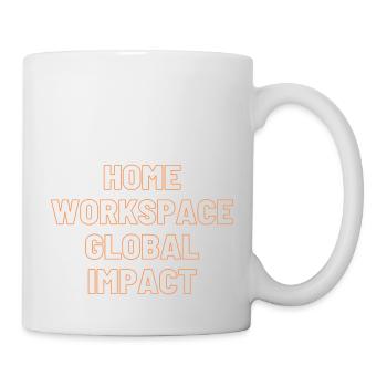 Home Workspace, Global Impact gifts for homeworker - Mug - white - Right