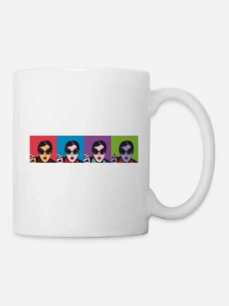 Glamour-Rebel - Tasse - Weiß