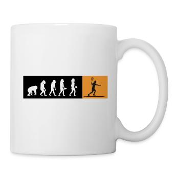 Tennis Matchball Tennis-evolution Tennisspieler - Tasse - Weiß - Rechts