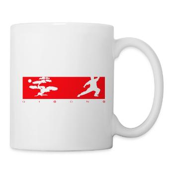 Bonsaï Qigong - Mug blanc - blanc - Droite