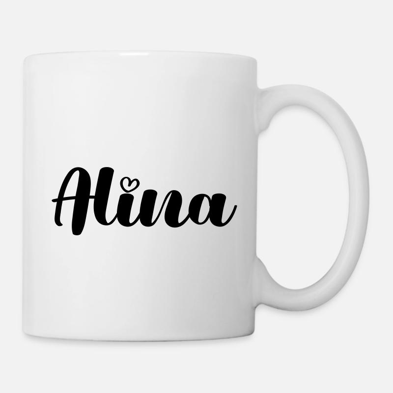 alina - Tasse - Weiß