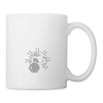 Physiotherapeutin Fitness Gymnastik Spruch - Tasse - Weiß - Rechts