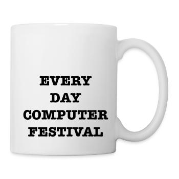 EveryDayComputerFestival - Mug - white - Right