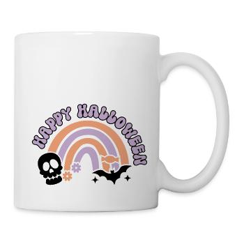 Happy Halloween rainbow - Mug - white - Right