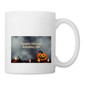 Halloween pumpkin - Mug - white - Right