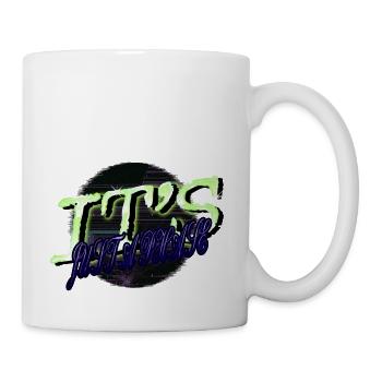 conspiracy bday spaceship gift present idea - Tasse - Weiß - Rechts