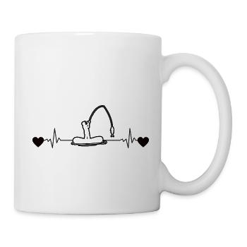 Pêche Pêche Pêche Hameçons Pêche - Mug blanc - blanc - Droite
