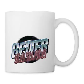 feminine awesome present idea book reader - Tasse - Weiß - Rechts