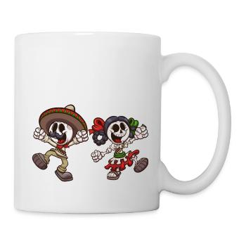 Mexican Skeletons - Mug - white - Right