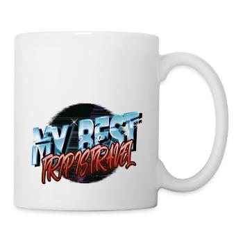 à l’extérieur dictons drôles déclaration idées de camping - Mug blanc - blanc - Droite
