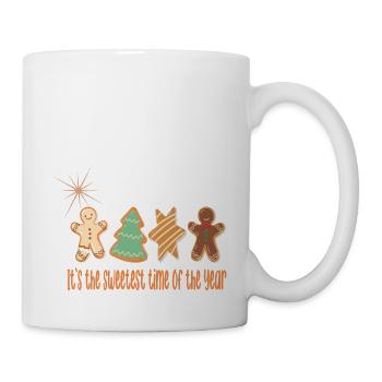 It`s the sweetest time of the year - Tasse - Weiß - Rechts