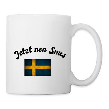 Jetzt nen Snus - Tasse - Weiß - Rechts