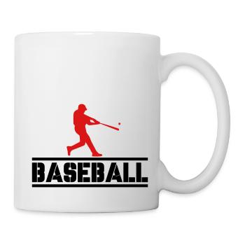 Baseball 02 - Mug blanc - blanc - Droite