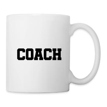 Coach Trainer Team Training Athlet Sport - Tasse - Weiß - Rechts