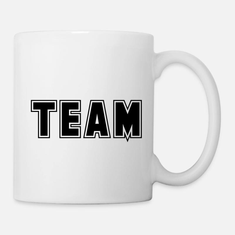 team - Tasse - Weiß