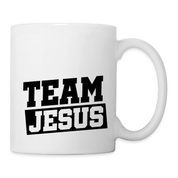 L’équipe de Jésus - Mug blanc - blanc - Droite