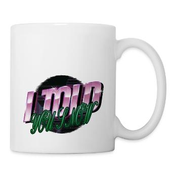 birthday present beard gang christmas present fun - Tasse - Weiß - Rechts