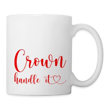 Ajustez votre couronne et manipulez-la 13 - Mug blanc - blanc - Droite