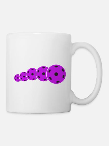 Floorball Unihockey FLOORBALLplayer Floorballstar - Tasse - Weiß
