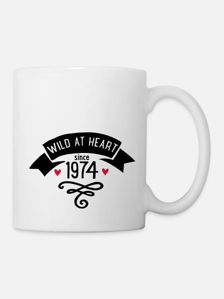 1974 - Mug blanc - blanc