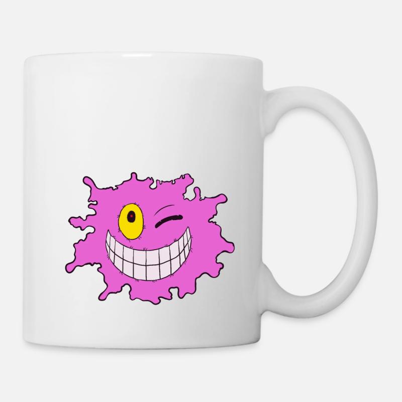 Splash purple - Mug - white